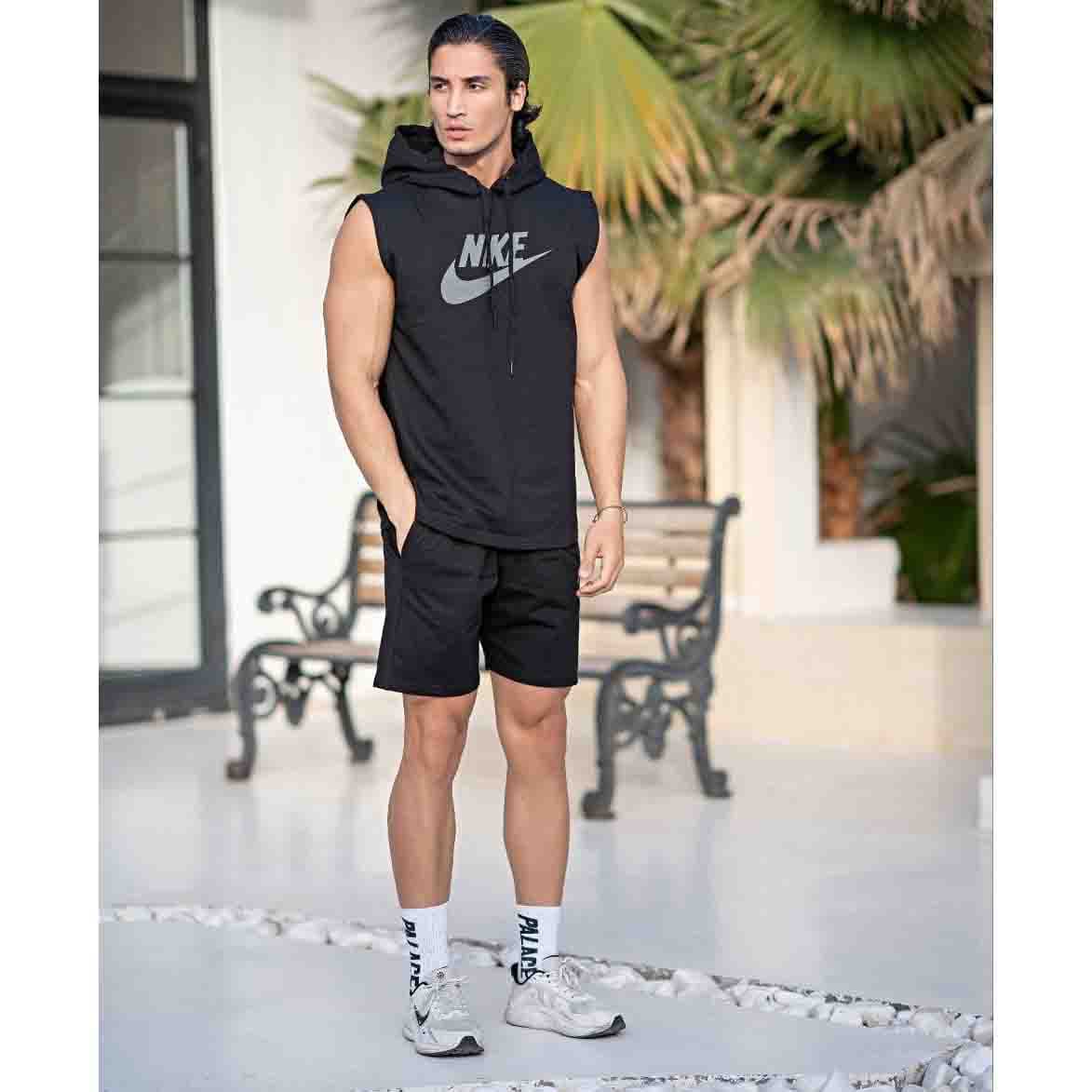 ست وست شلوارک NIKE اسپرت کد (4531) — تصویر ۵