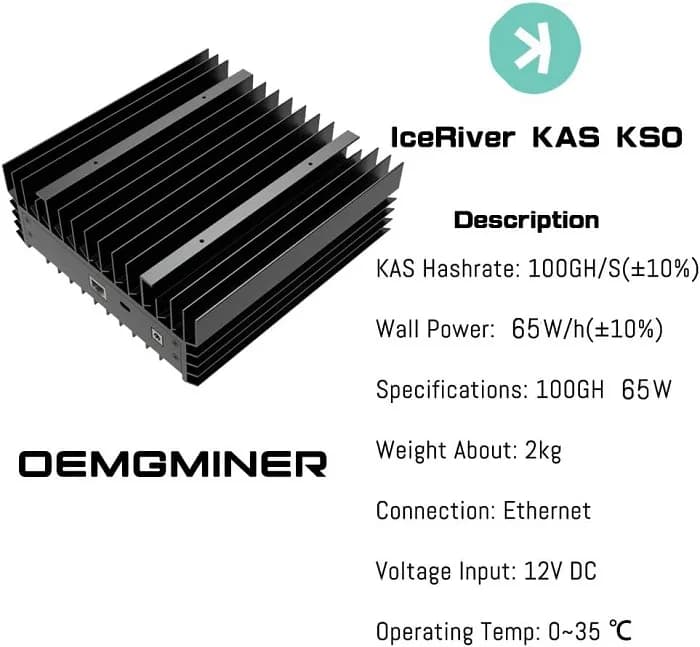 ماینر کسپا Miner KS0 (100 GH/s) — تصویر ۶