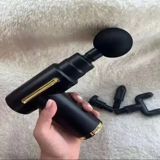 ماساژور تفنگی شارژی گان MASSAGE GUN کد (4900) — تصویر ۸
