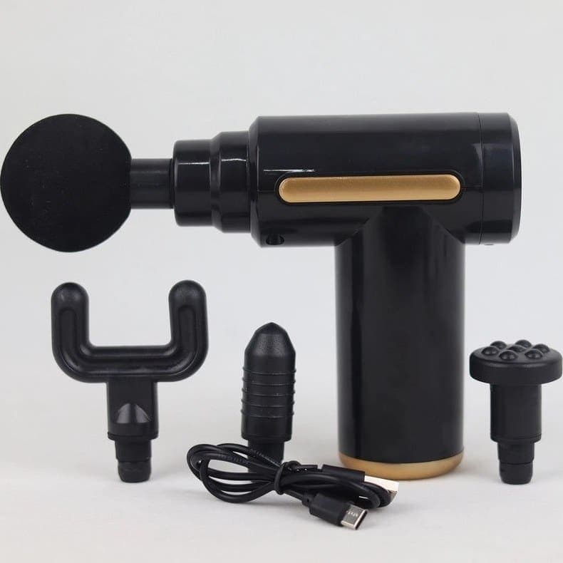 ماساژور تفنگی شارژی گان MASSAGE GUN کد (4900)