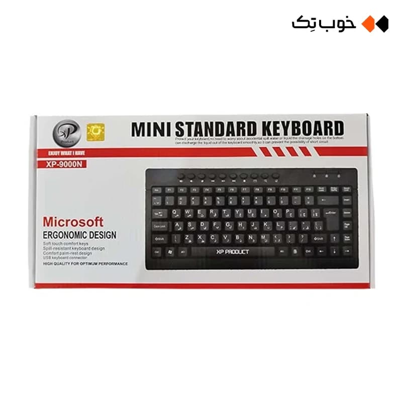 کیبورد باسیم XP-Product مدل XP-9000u — تصویر ۸
