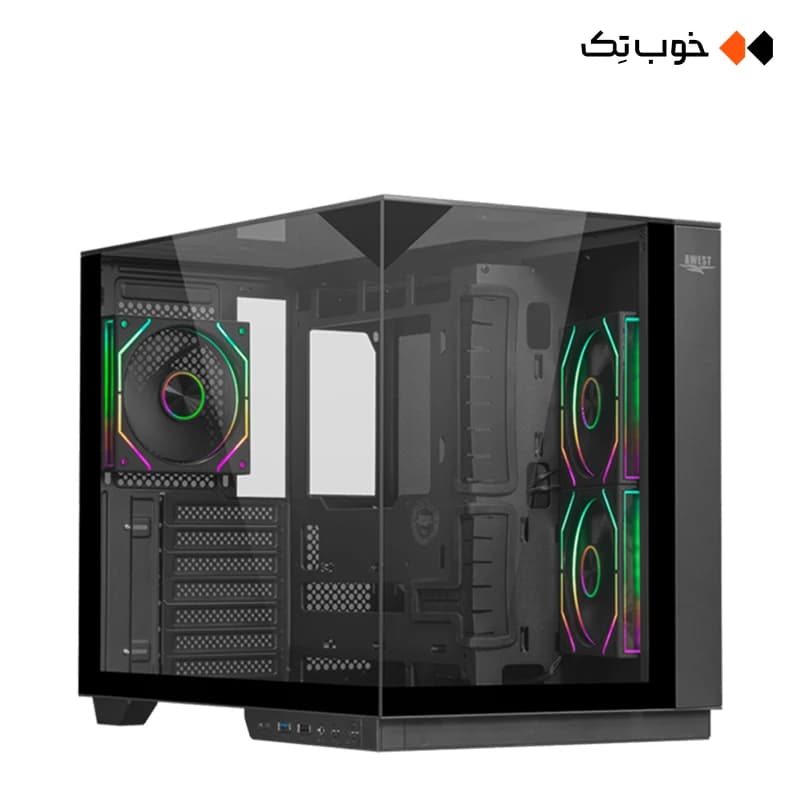 کیس گیمینگ اوست مدل GT-AQ17-TG — تصویر ۳