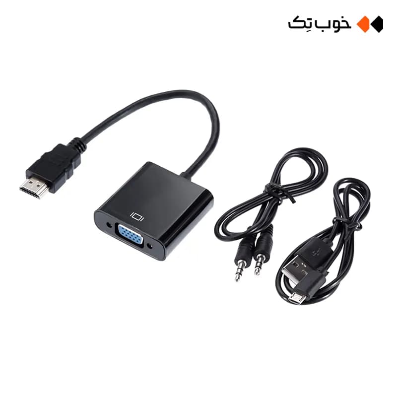 تبدیل HDMI به VGA با صدا و پاور — تصویر ۸