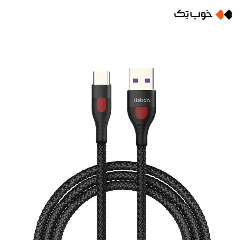 کابل شارژ USB به Type-C هترون مدل HC303HB — تصویر ۶
