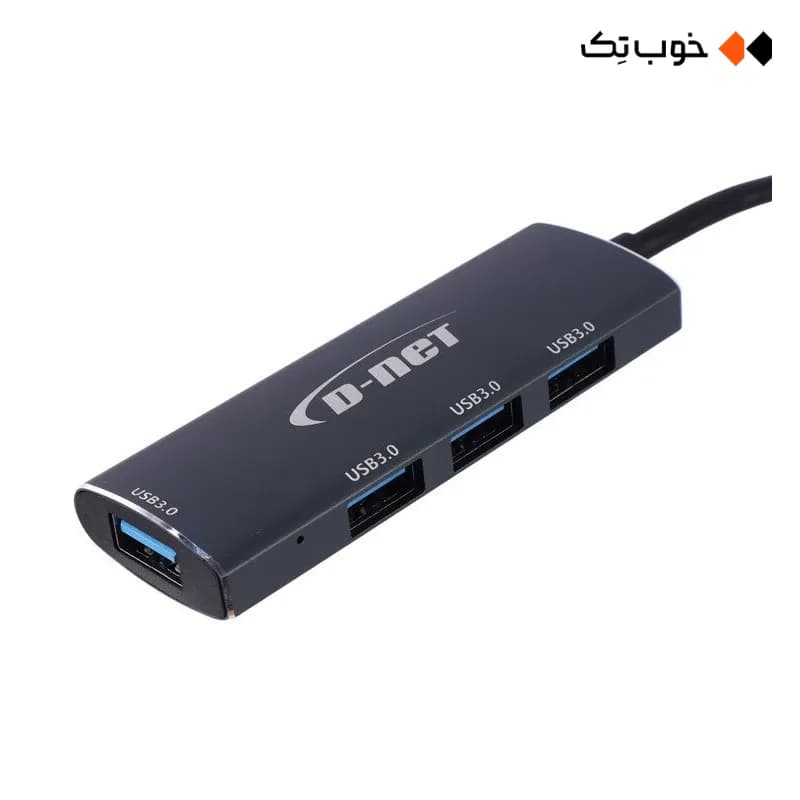 هاب USB-C دی نت 4 پورت مدل DT-430 — تصویر ۹