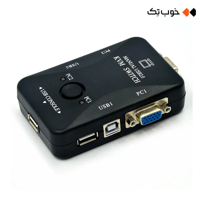 سوئیچ KVM 2PORT USB مدل KVM21UA — تصویر ۶