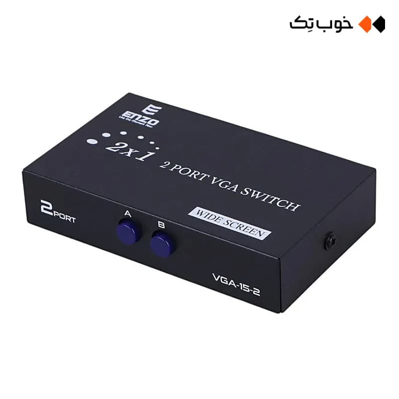سوییچ VGA انزو 2 پورت مدل VG-215 — تصویر ۲