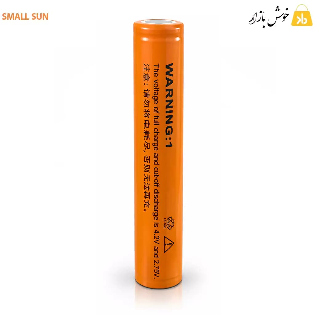 باتری لیتیوم یون 18650 اسمال سان (SMALL SUN) ظرفیت اسمی 4800mAh ولتاژ 3.7V – دوسر تخت — تصویر ۶