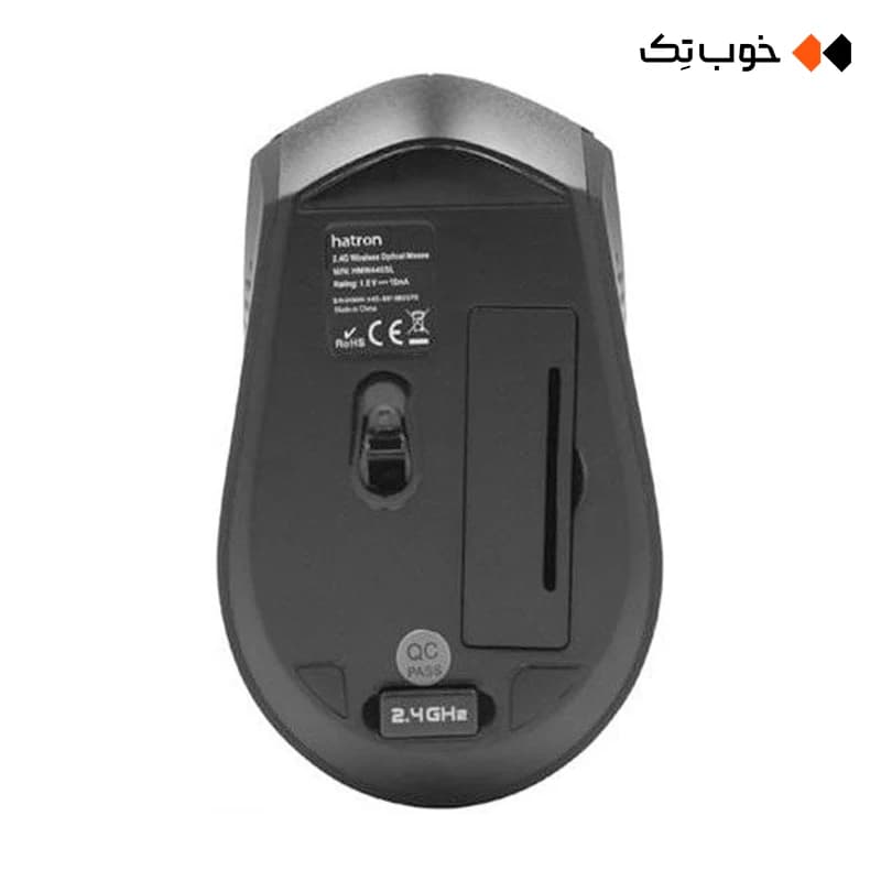 ماوس بی سیم هترون مدل HMW440SL سایلنت — تصویر ۱۲