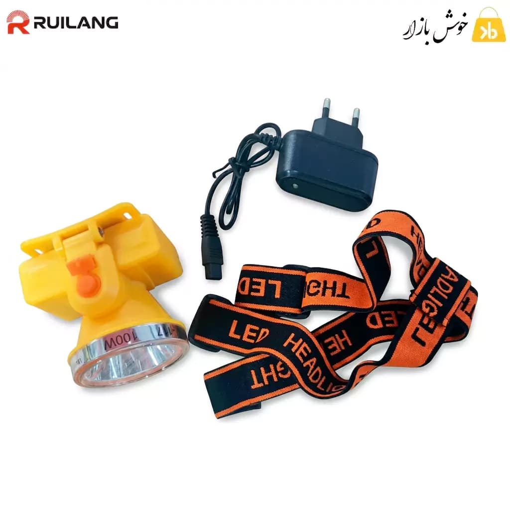 چراغ پیشانی شارژی رویلانگ (RUILANG) مدل RL-117 — تصویر ۳