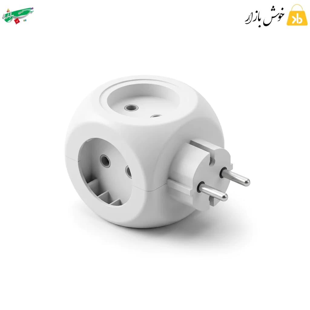 چهارراهی برق دوشاخهدار تیراژه مدل صدف (گرد) — تصویر ۲