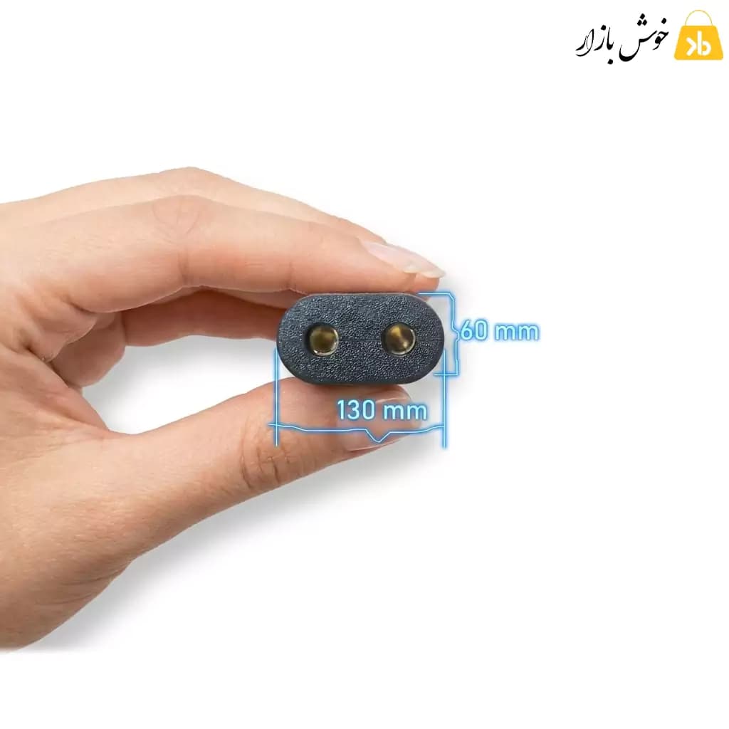 کابل برق دوشاخه‌دار ریش‌تراش با سوکت بیضی — تصویر ۹