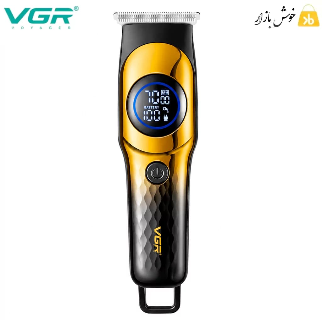 ماشین اصلاح خطزن حرفهای وی جی آر (VGR) مدل V‑966 — تصویر ۸