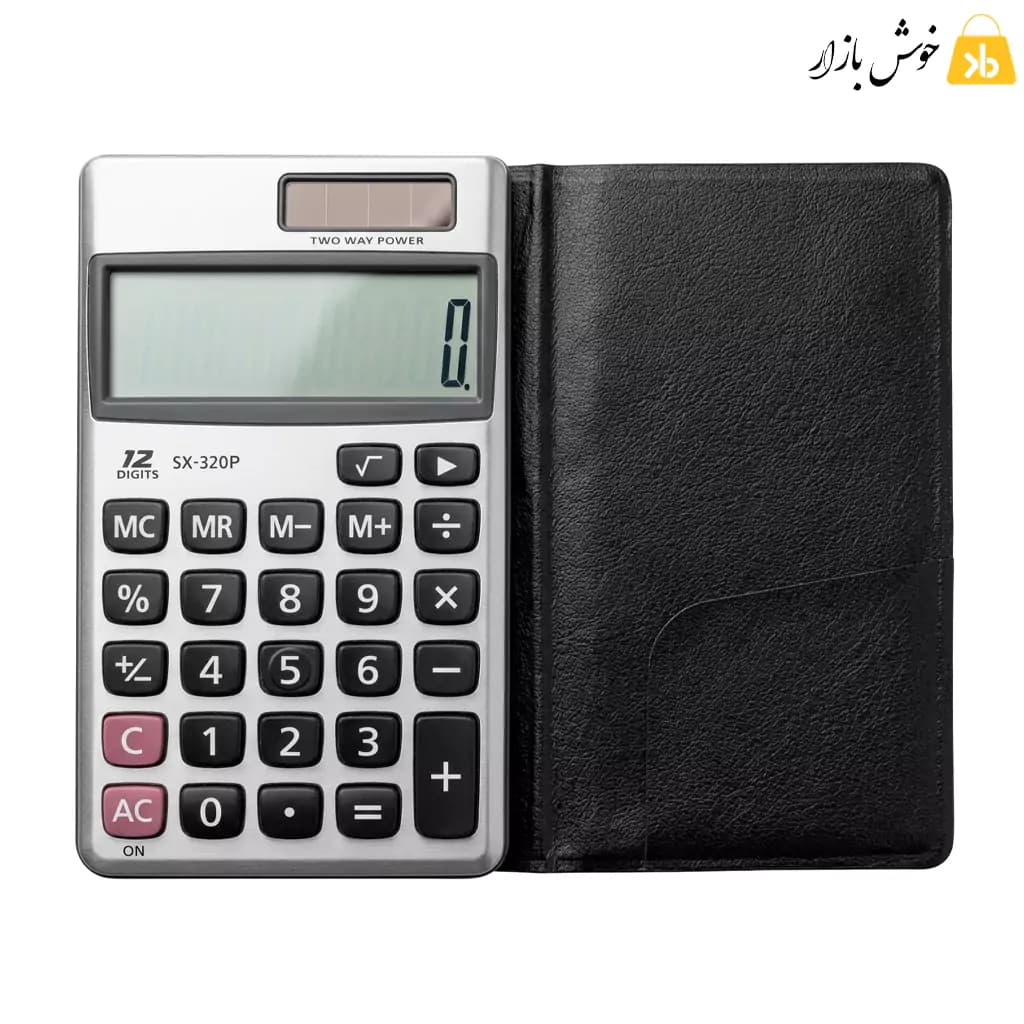 ماشین حساب جیبی 12 رقمی مدل SX-320P — تصویر ۱۰