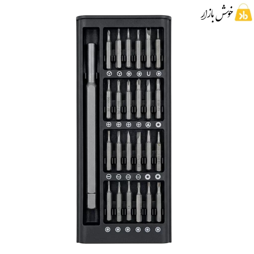 ست پیچ گوشتی 24 تکه حرفه ای مدل 6024B (اورجینال) — تصویر ۳