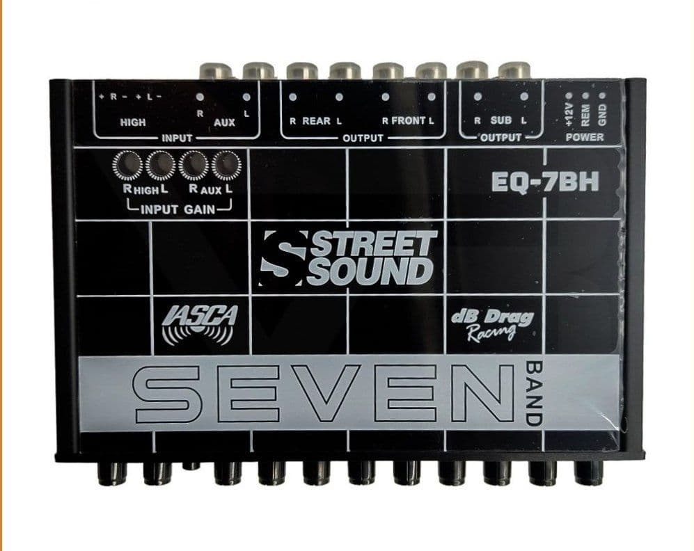 پروسسور اکولایزر 7 باند Street Sound مدل EQ-7BH با بلوتوث