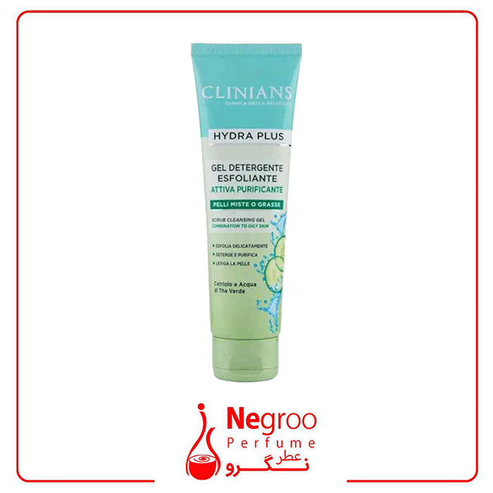 ژل اسکراب کلینیانس پوست چرب و مختلط حجم 150 میلی لیتر/ اورجینال