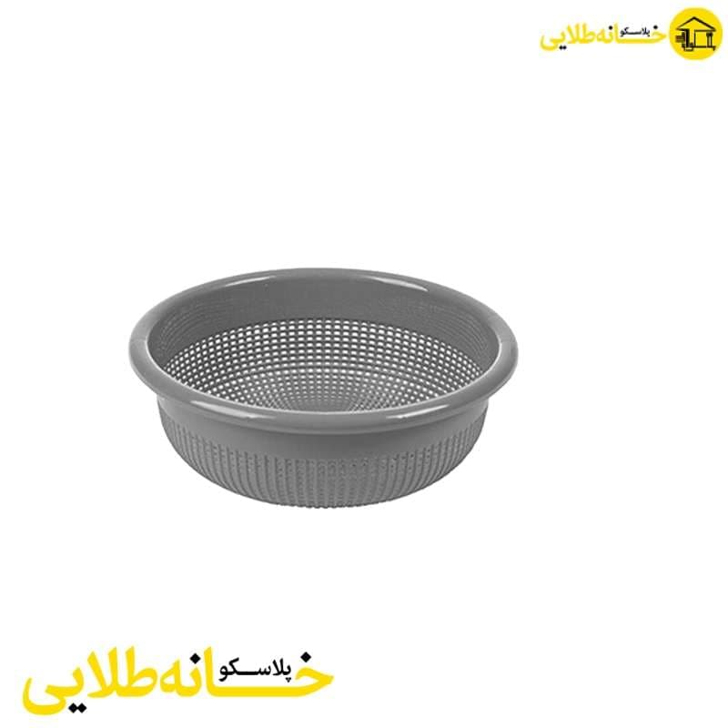 آبکش لیمون گرد تارا سایز2 طوسی — تصویر ۳