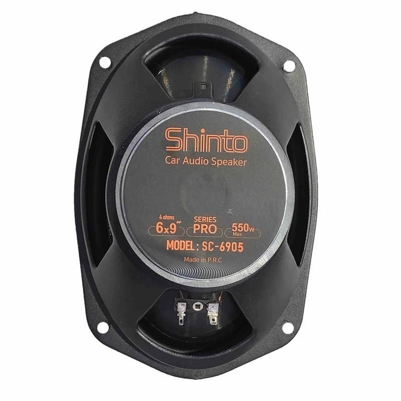 اسپیکر پشت خودرو شینتو مدل sc-6905 سایز 6×9 اینچ بسته دو عددی — تصویر ۳
