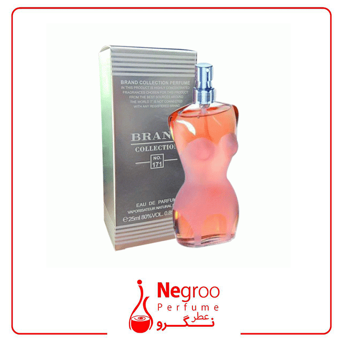عطر 25 میل برند کالکشن کد 171 رایحه ژان پل گوتیه کلاسیک زنانه