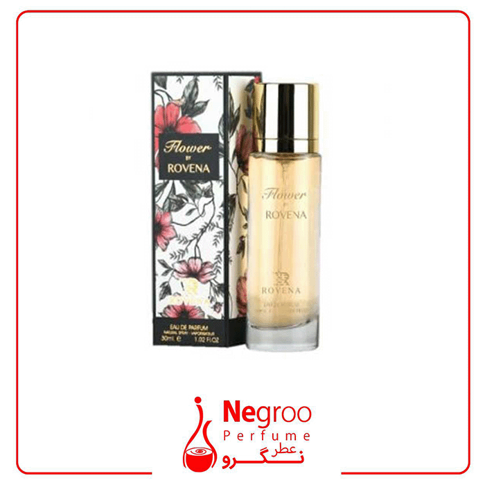 عطر 30 میل زنانه روونا مدل فلاور بای روونا رایحه گوچی فلورا اورجینال — تصویر ۴
