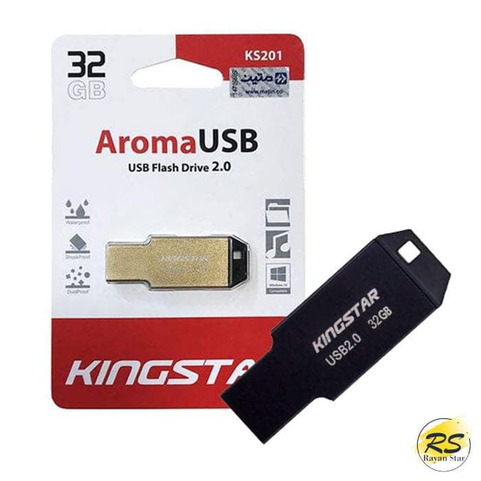 فلش مموری کینگ استار مدل Kingstar Aroma KS201 ظرفیت 32 گیگابایت