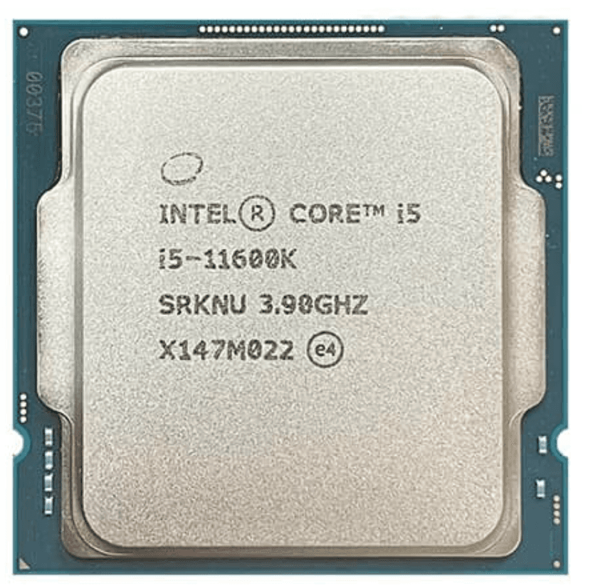 پردازنده اینتل دسته دوم سری CPU INTEL USED CORE i5-11600K ROCKET LAKE