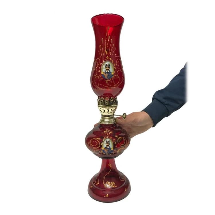 چراغ گردسوز طرح شاه عباسی طرح لاله — تصویر ۱۲
