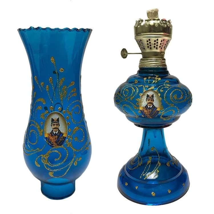 چراغ گردسوز طرح شاه عباسی طرح لاله — تصویر ۵