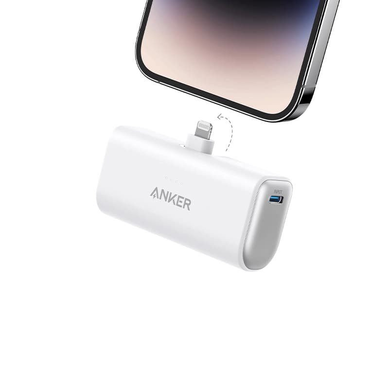پاور بانک انکر Anker Nano Power Bank Lightning 12W مدل A1645 ظرفیت 5000 میلی آمپر به همراه کابل USB-C — تصویر ۳