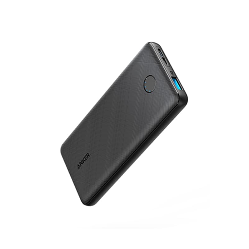 پاور بانک انکر Anker 313 PowerCore Slim مدل A1229 ظرفیت 10000 میلی‌آمپر به همراه کابل Micro-USB