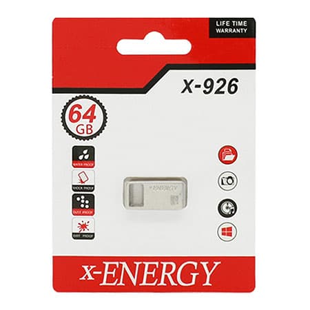 فلش مموری ایکس انرژی مدل X-926 ظرفیت 64 گیگابایت