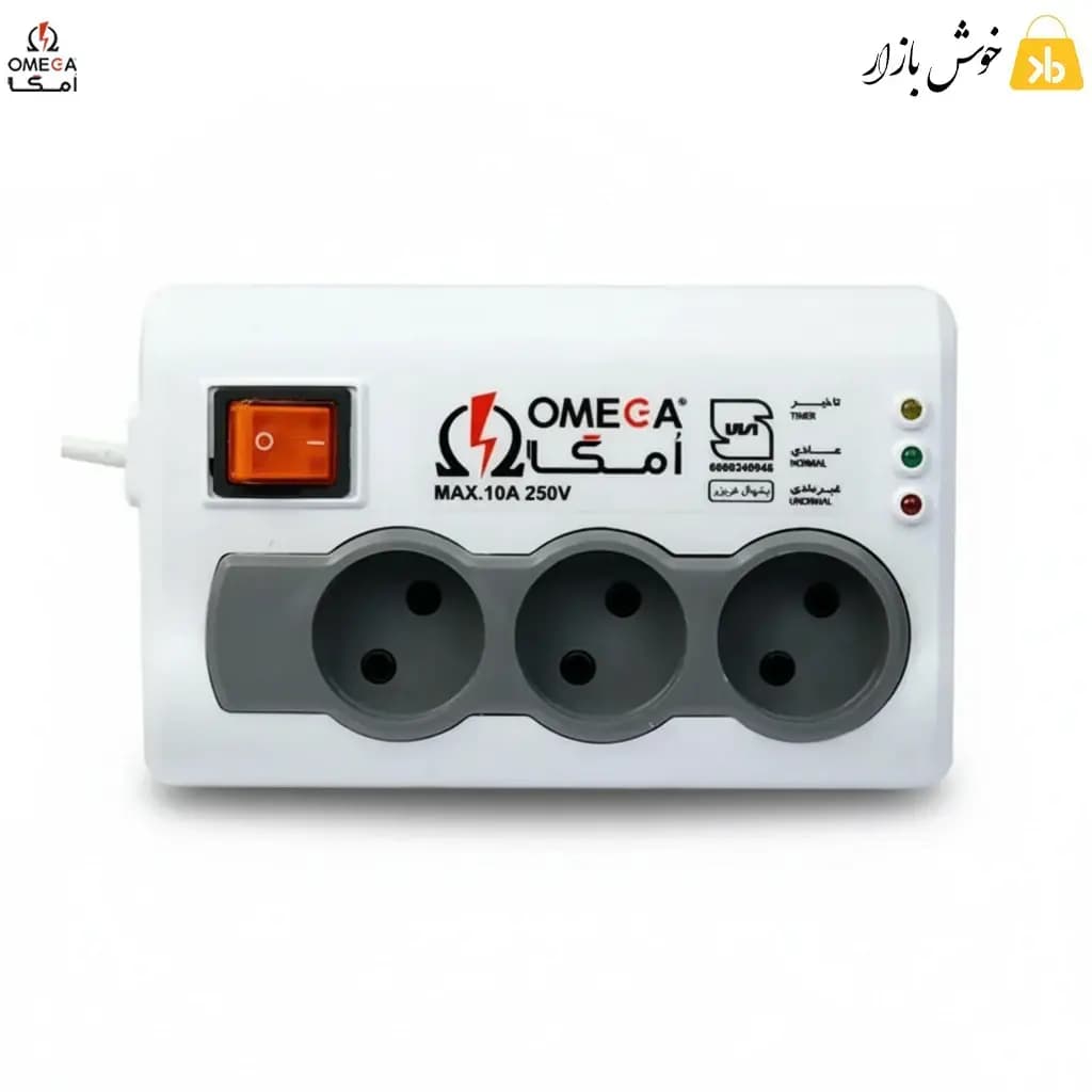 محافظ برق یخچال فریزر امگا مدل P3100 طول 1.5 متر — تصویر ۶