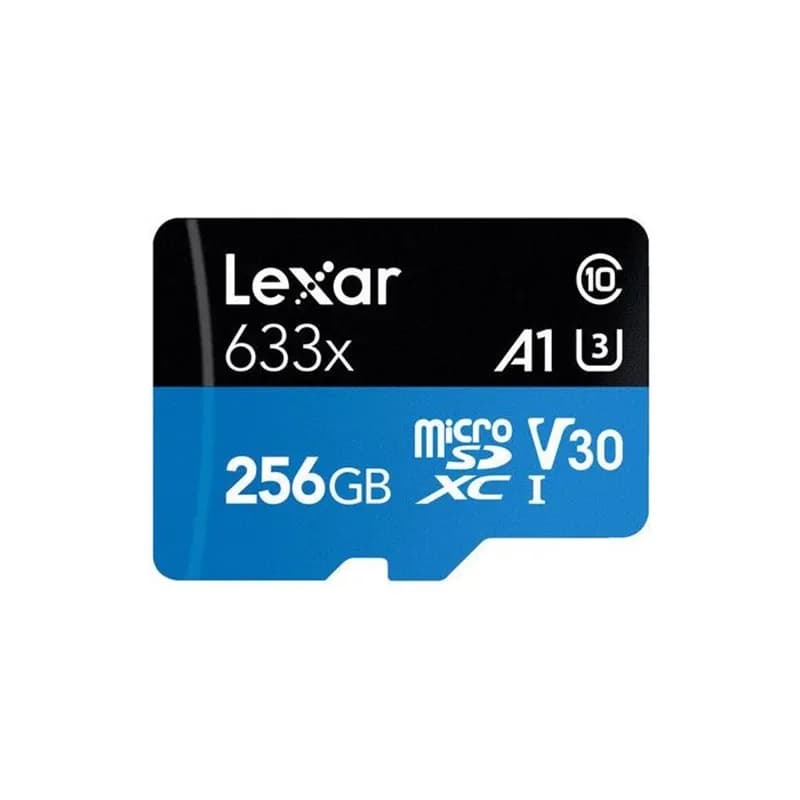 کارت حافظه MicroSDXC لکسار A1 V30 کلاس 10 ظرفیت 256 گیگابایت + خشاب — تصویر ۶