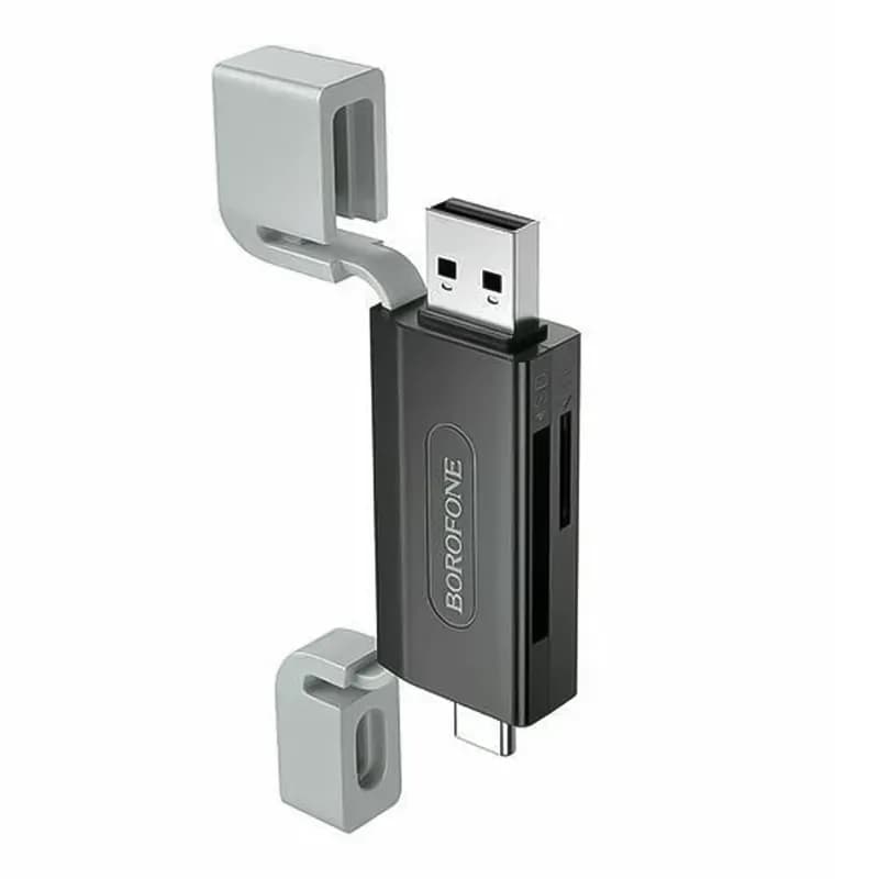 رم ریدر USB2.0 و تایپ سی بروفون مدل DH9 — تصویر ۲