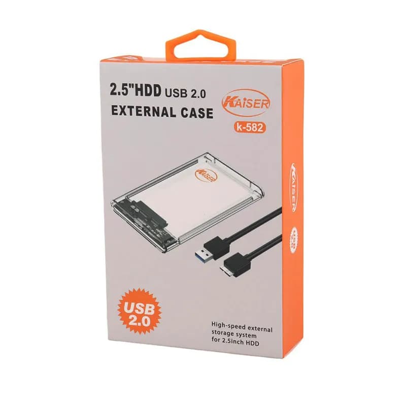 باکس هارد اکسترنال 2.5 اینچ USB2.0 کایزر مدل K-582 — تصویر ۱۱