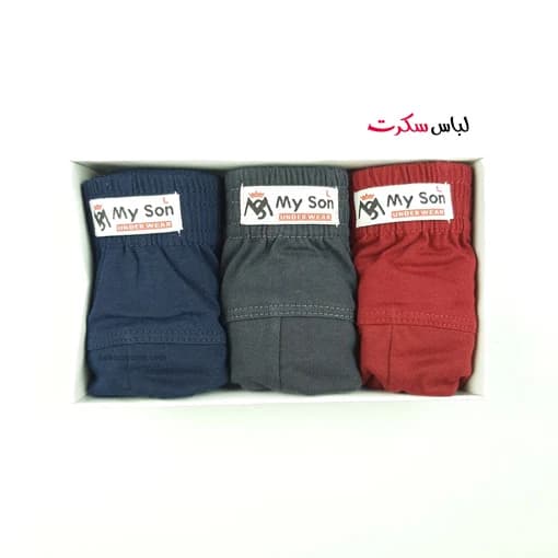 شورت مردانه پادار نخی بسته 3عددی ls320 — تصویر ۱۱
