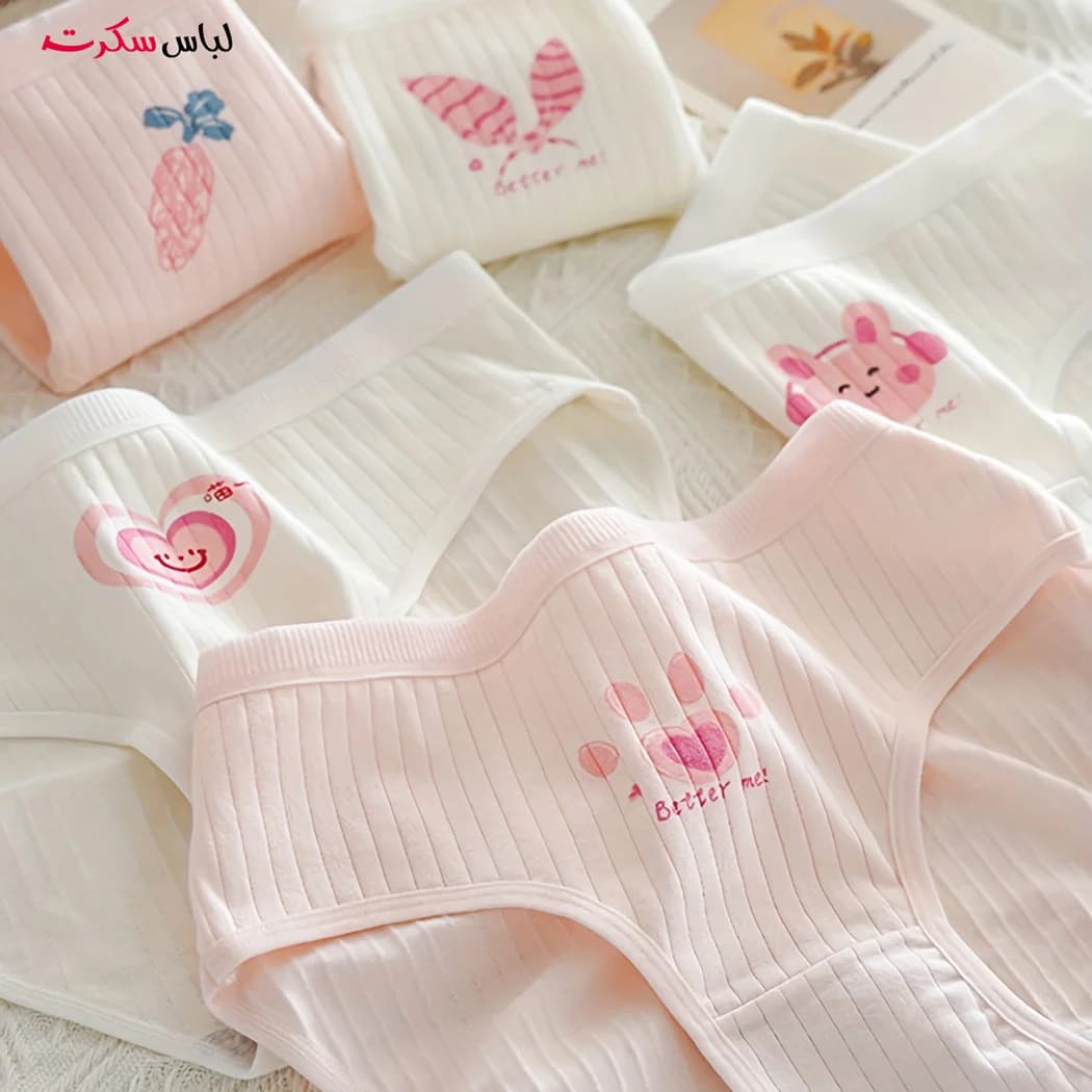 شورت نخ پنبه پک 2 عددی ls269 — تصویر ۶