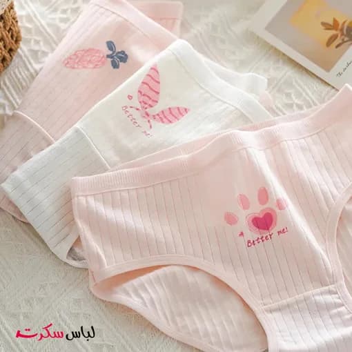 شورت نخ پنبه پک 2 عددی ls269 — تصویر ۴
