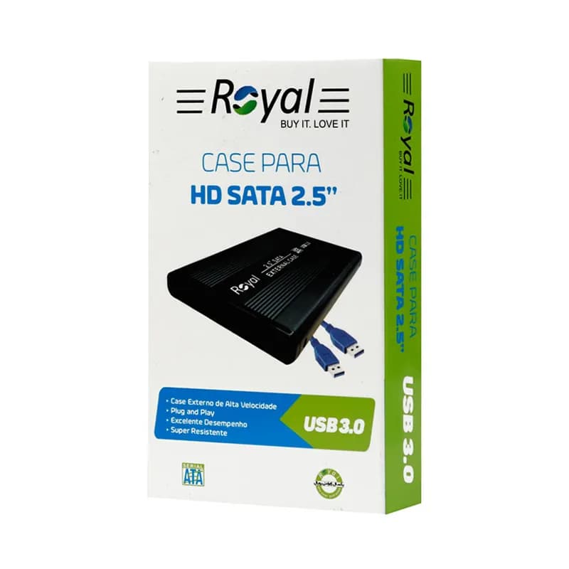 باکس هارد اکسترنال 2.5 اینچ USB3.0 رویال مدل ET-H2531 — تصویر ۵