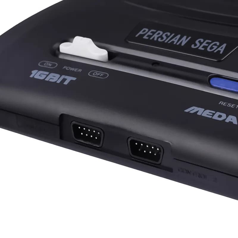 کنسول بازی سگا مدل Persian SEGA Mega Drive 2 همراه با دو دسته — تصویر ۱۰