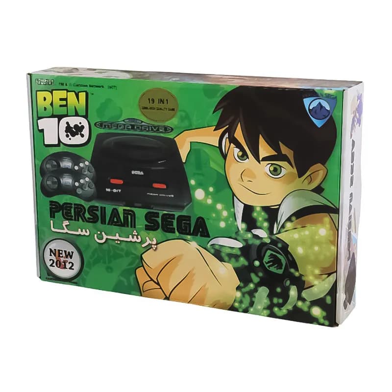 کنسول بازی سگا مدل Persian SEGA Mega Drive 2 همراه با دو دسته — تصویر ۶