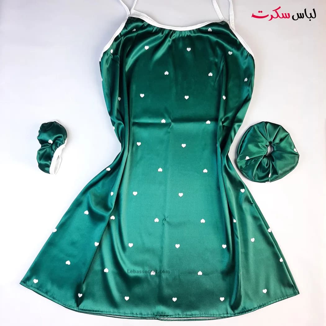 پیراهن 3تکه زنانه قلبی secret0829 — تصویر ۲