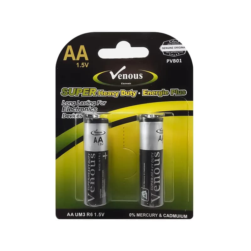 باتری قلمی ونوس AA مدل Venous PVB01 — تصویر ۲