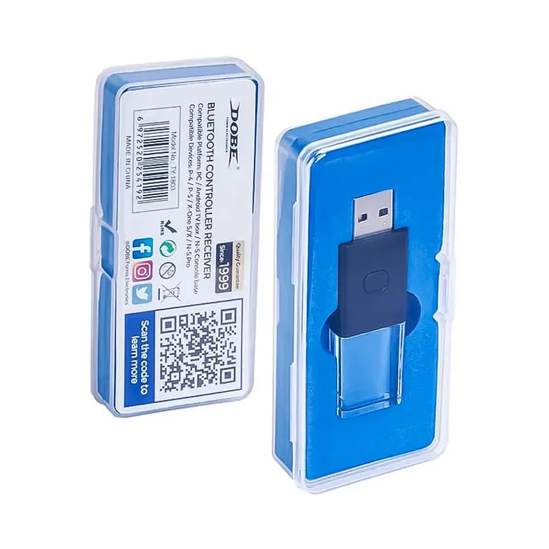 دانگل بلوتوثی دسته بازی دابی مدل Dobe TY-1803 — تصویر ۹