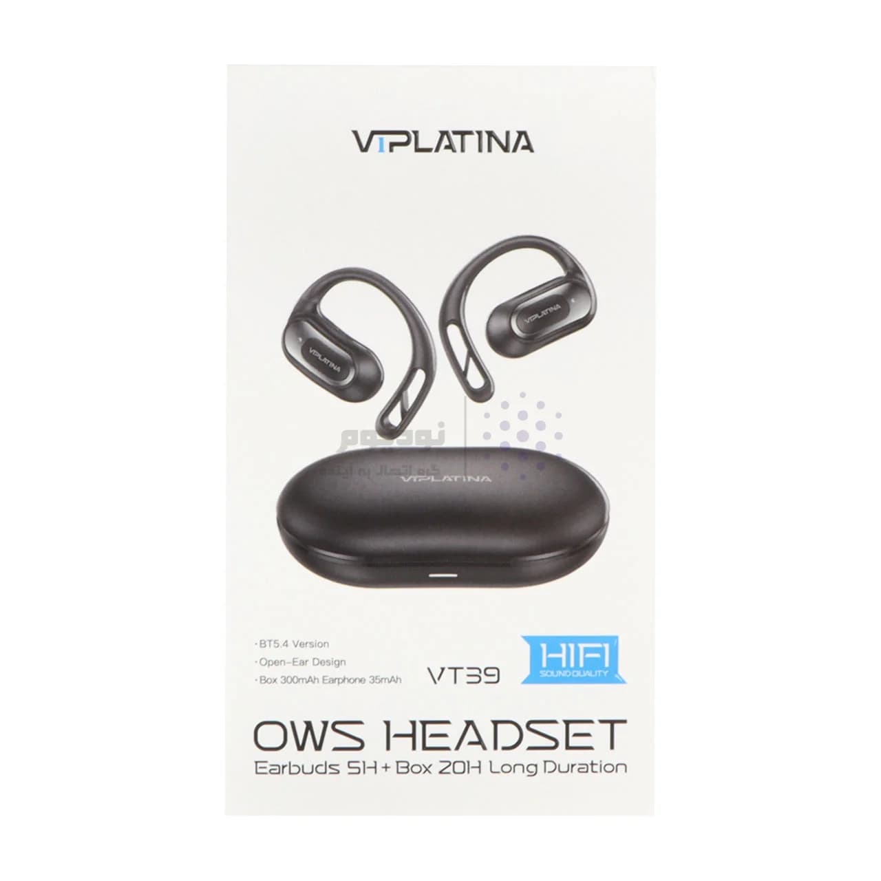 ایرفون بی سیم VIPLATINA مدل VT39 – مشکی (گارانتی 12 ماه تعویض نیکان همراه) — تصویر ۷
