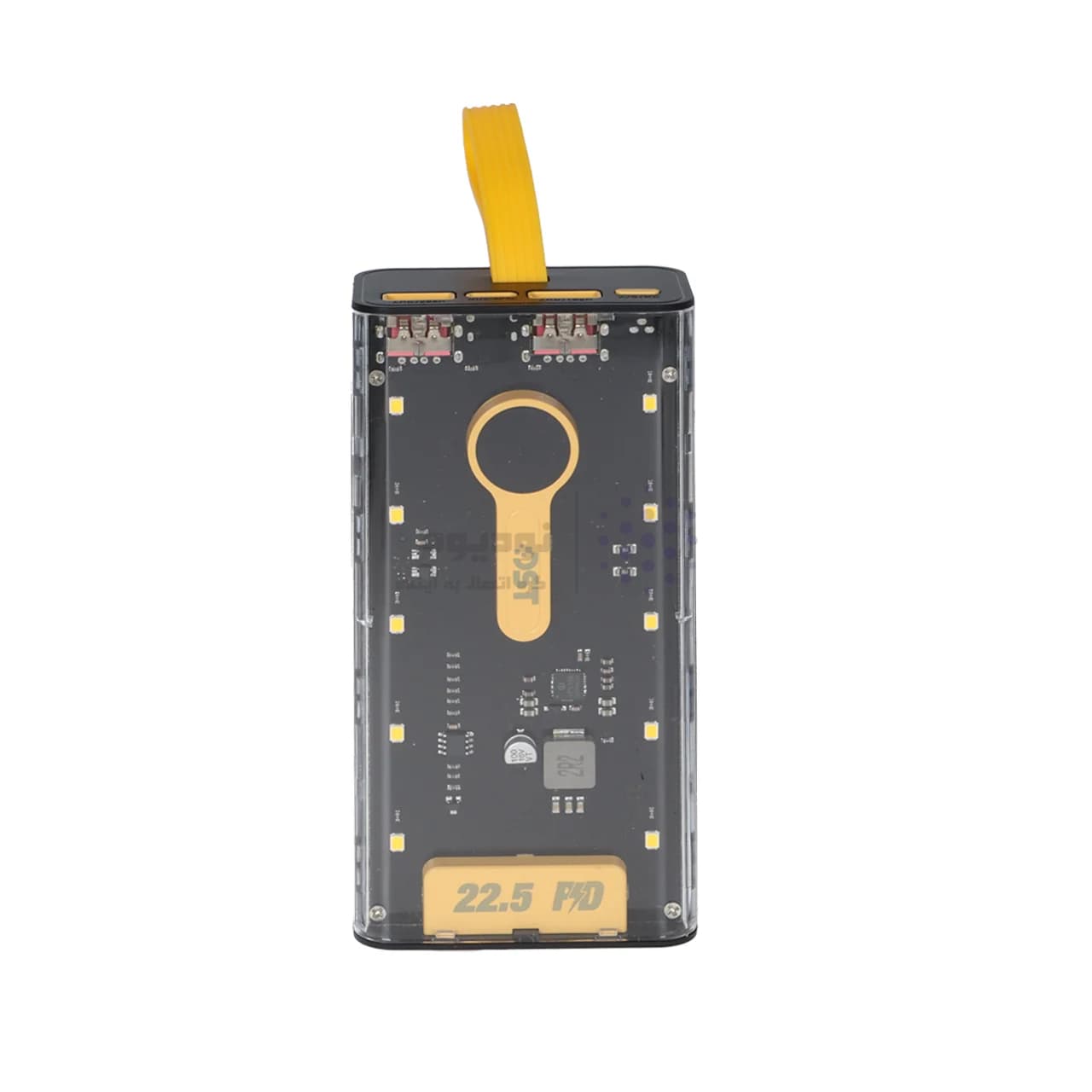 پاوربانک PD و فست شارژ DST 22.5W 20000mAh مدل D-P95 – مشکی – DST (گارانتی یکساله DST) — تصویر ۹