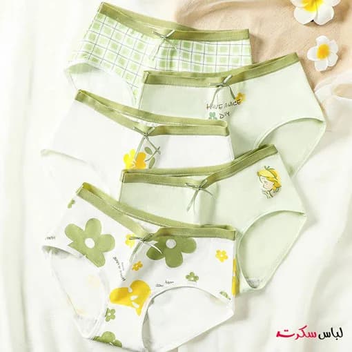 شورت نخی زنانه بسته 3عددی ls00314 — تصویر ۳