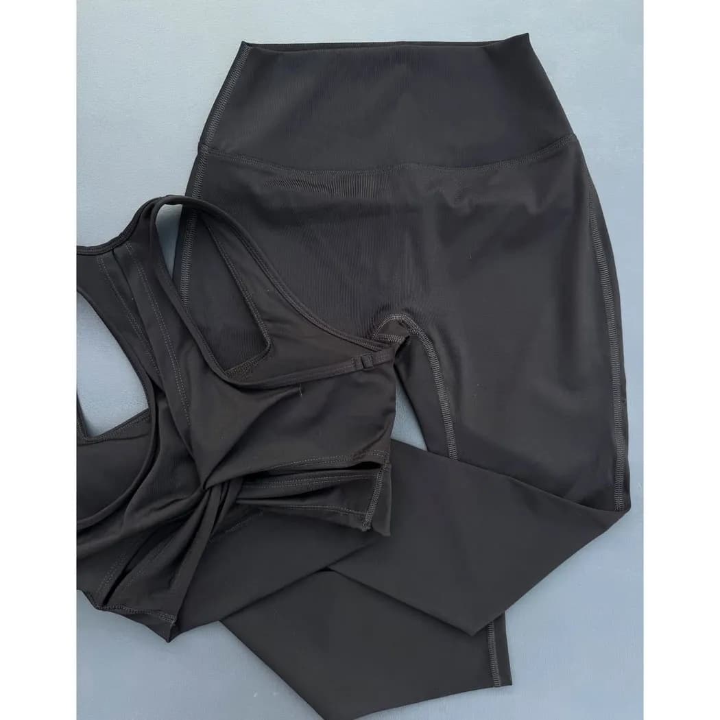 ست نیم تنه و لگ ورزشی فلامنت ls80444 — تصویر ۱۱