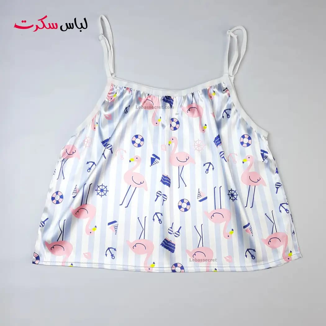 تاپ و شلوارک فانتزی فلامینگو lebassecret0821 — تصویر ۶